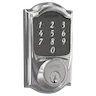 Sense Smart Deadbolt with Camelot trim